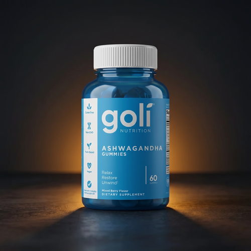 Ashwagandha + Vitamin D Gummies — Mixed Berry, Vegan & Non-GMO