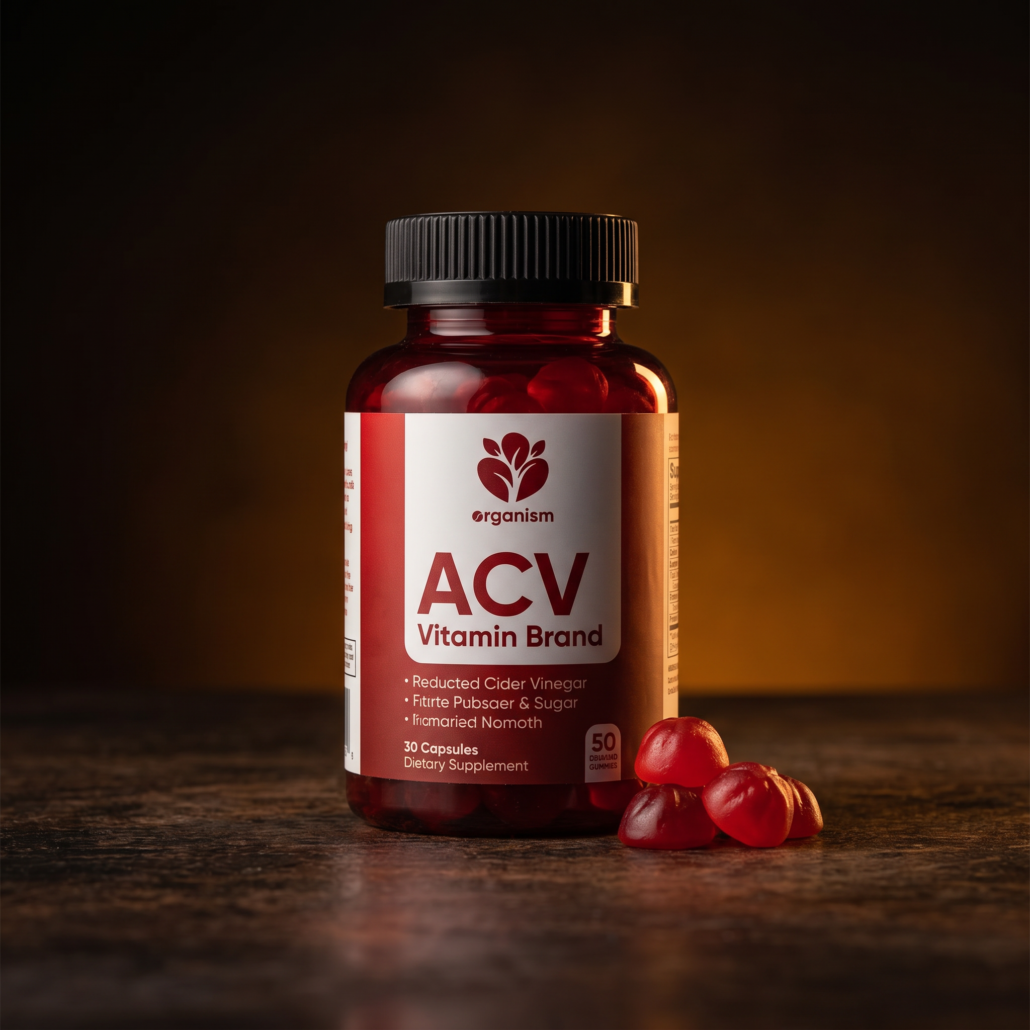 Apple Cider Vinegar Gummies — Zero Sugar with Probiotics & B12